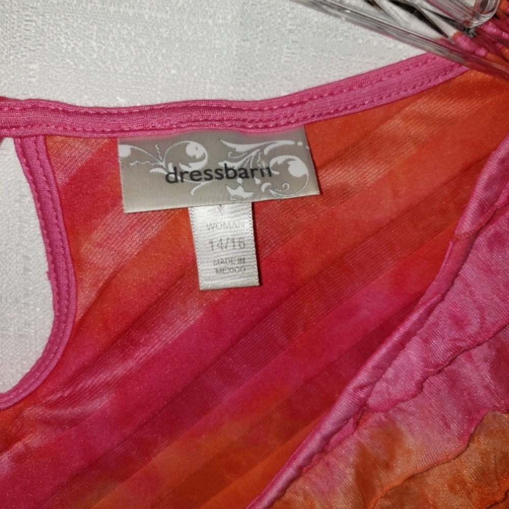 Dressbarn Ruffled Tank - Picture 3 of 4